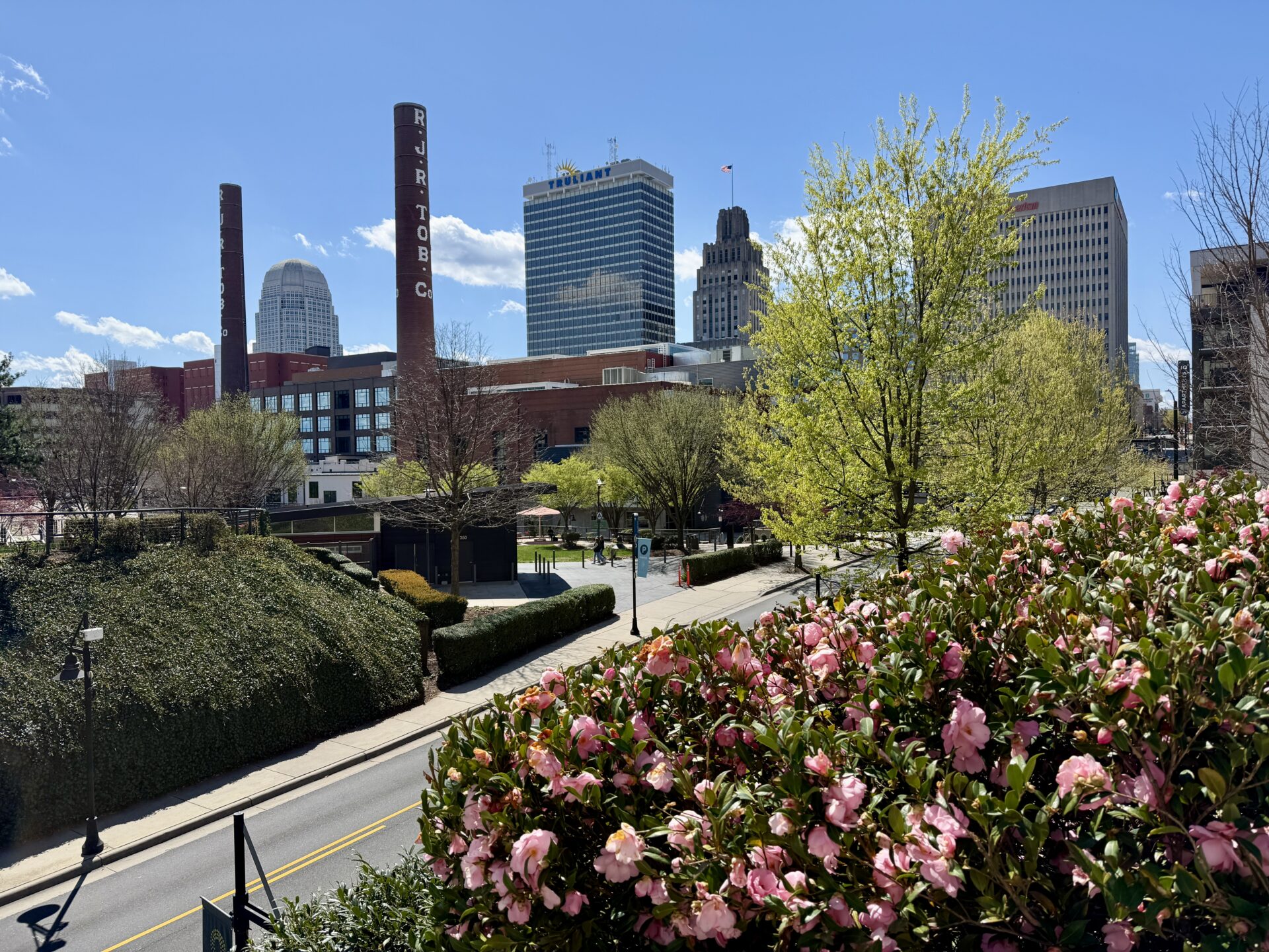 Winston-Salem in Spring